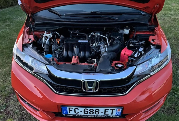 Honda Jazz cena 59900 przebieg: 43000, rok produkcji 2018 z Lublin małe 742